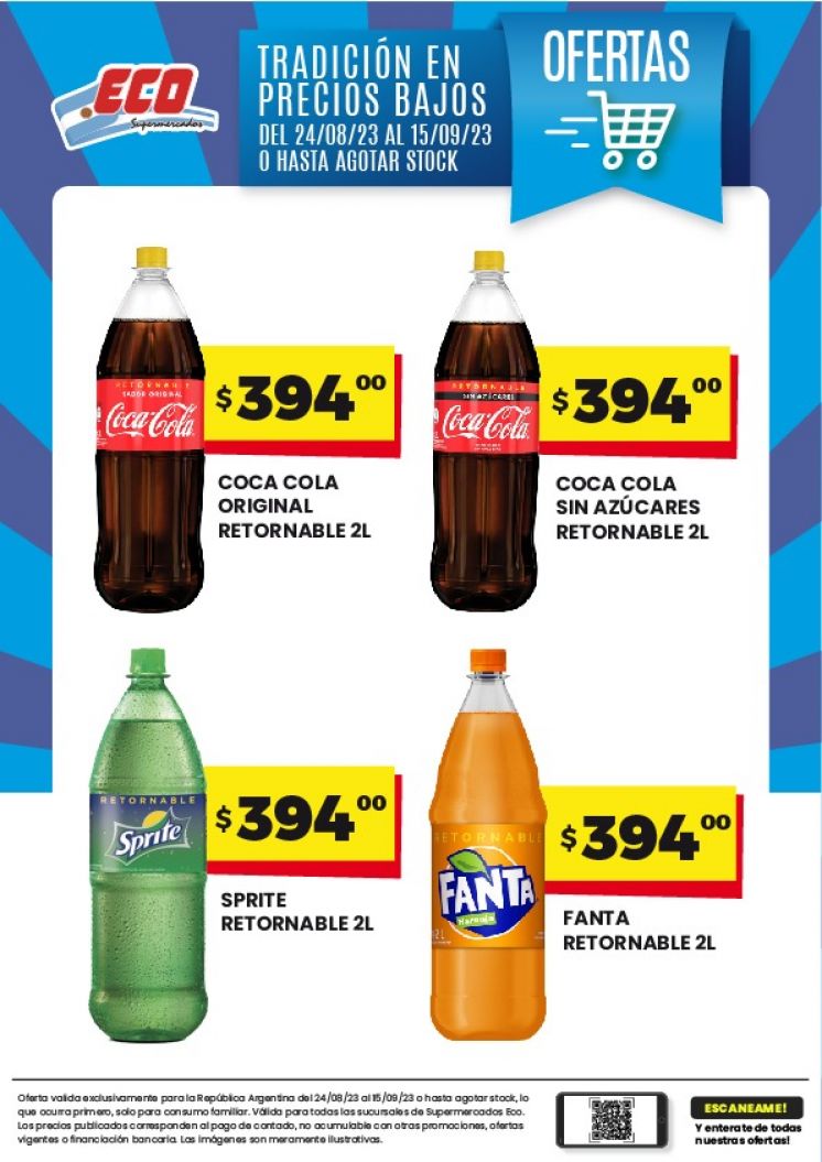 Oferta Bebidas Coca 3